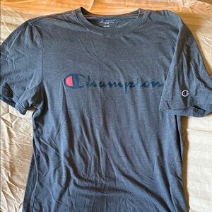 Champion Men's Dark Gray T-Shirt